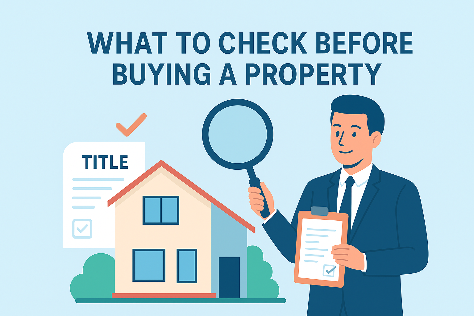 What to Check Before Buying a Property